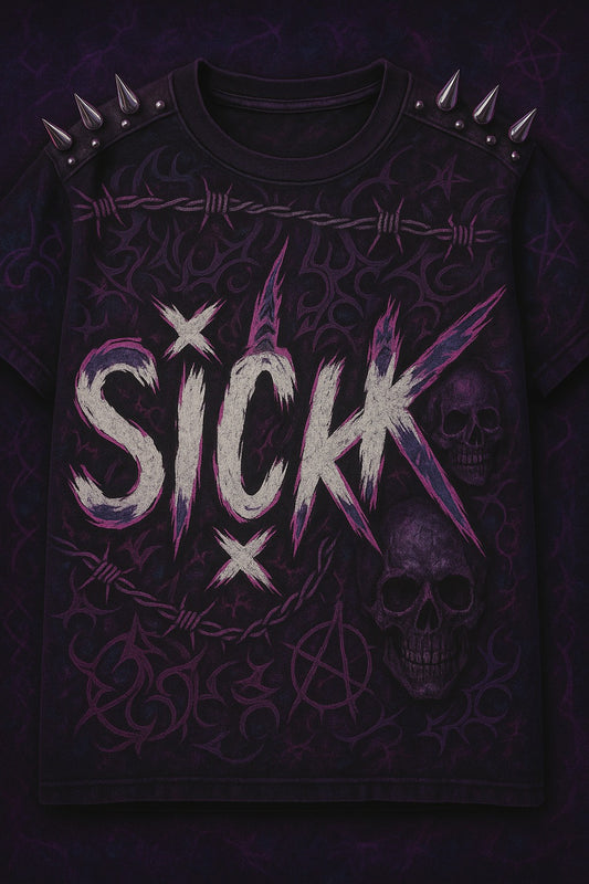 Si!ck short sleeve t-shirt (NO spikes added)